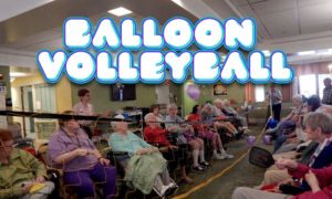 balloon volleyball for seniors assisted living st charles o'fallon mo